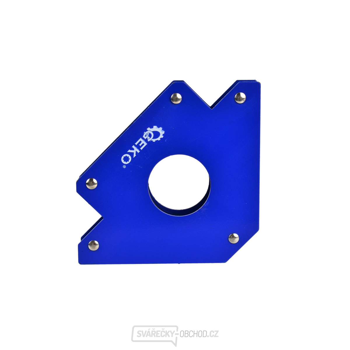 GEKO Svařovací magnet, magnetický úhelník, nosnost 34,5 kg