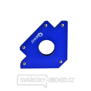 GEKO Svařovací magnet, magnetický úhelník, nosnost 34,5 kg gallery main image