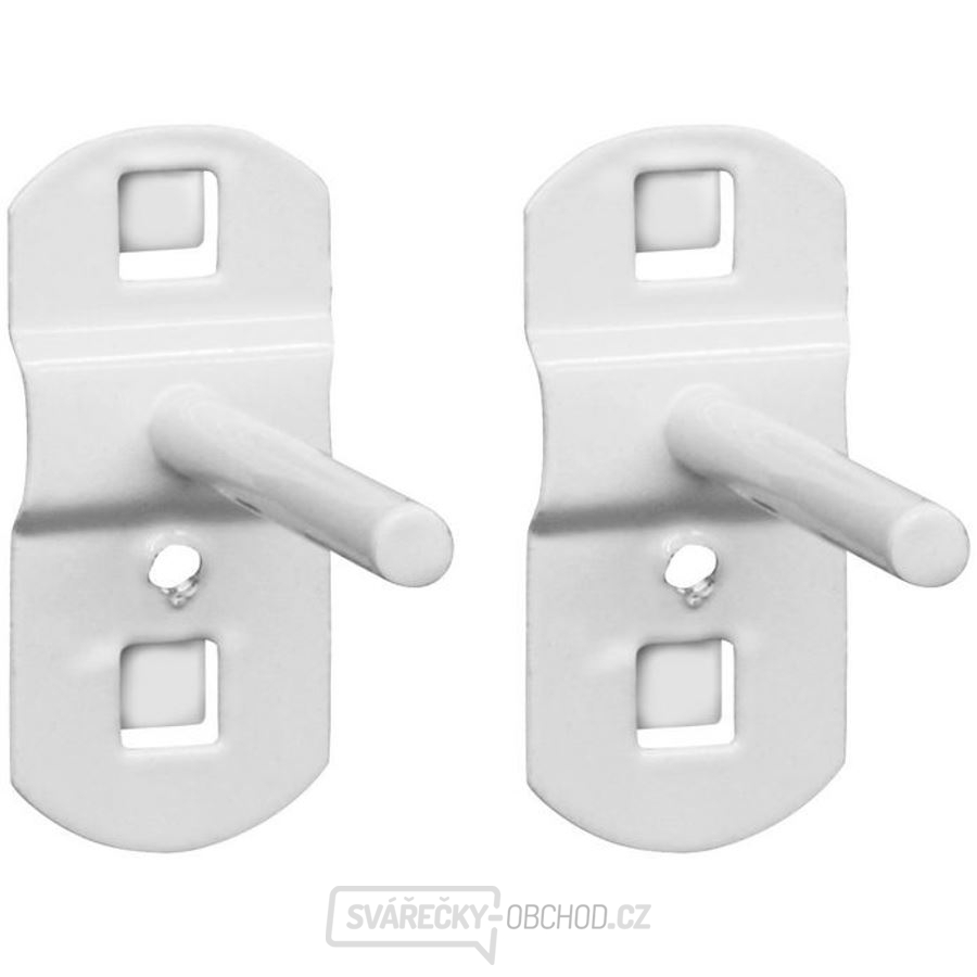 ZÁVĚSNÉ HÁKY ROVNÉ 50 MM, SADA - 2ks
