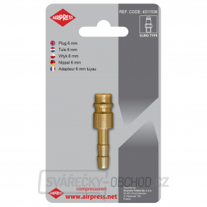 AIRPRESS Zástrčka 8mm gallery main image