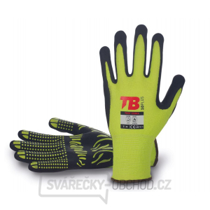 ZEBRA Rukavice Pracovní Povrstvené TB 700F, Černo-Žluté, Vel 10 ZEBRA Rukavice Pracovní Povrstvené TB 700F, Černo-Žluté, Vel 10 gallery main image