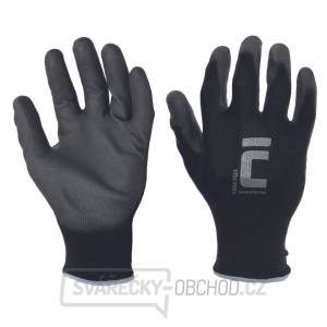 EMBERIZA Pracovní Rukavice Povrstvené, Černé, Vel 7 EMBERIZA Pracovní Rukavice Povrstvené, Černé, Vel 7 gallery main image
