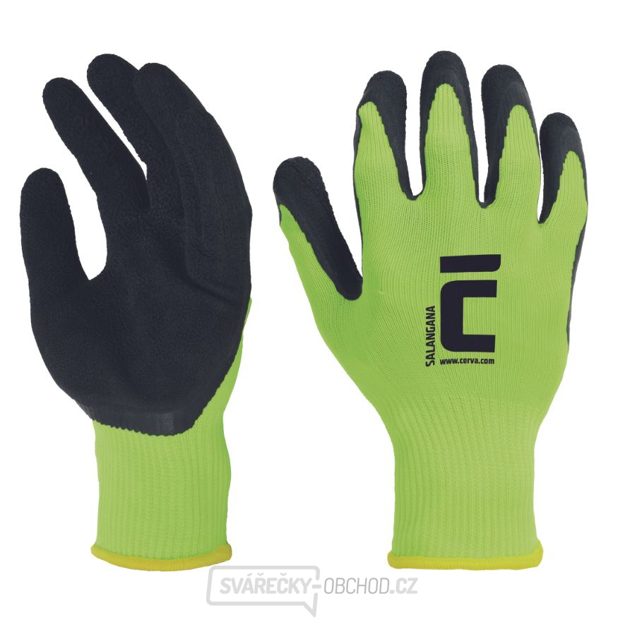 SALANGANA Pracovní Rukavice Povrstvené, Zelené, Vel 10 SALANGANA Pracovní Rukavice Povrstvené, Zelené, Vel 10 gallery main image