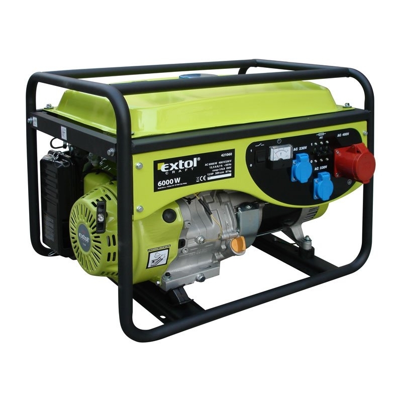 Elektrocentrála benzínová 13HP/6,0kW (400V) 2,2kW (230V)