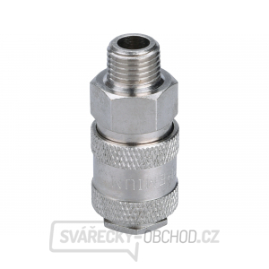 Rychlospojka vzduchová zásuvka s vnějším závitem, G-1/4 Rychlospojka vzduchová zásuvka s vnějším závitem, G-1/4