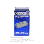 Obdélníková magnetická miska 240x140mm (20 ks) Náhled