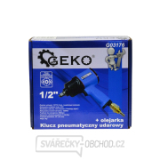 GEKO Pneumatický rázový utahovák 1/2 GEKO Pneumatický rázový utahovák 1/2