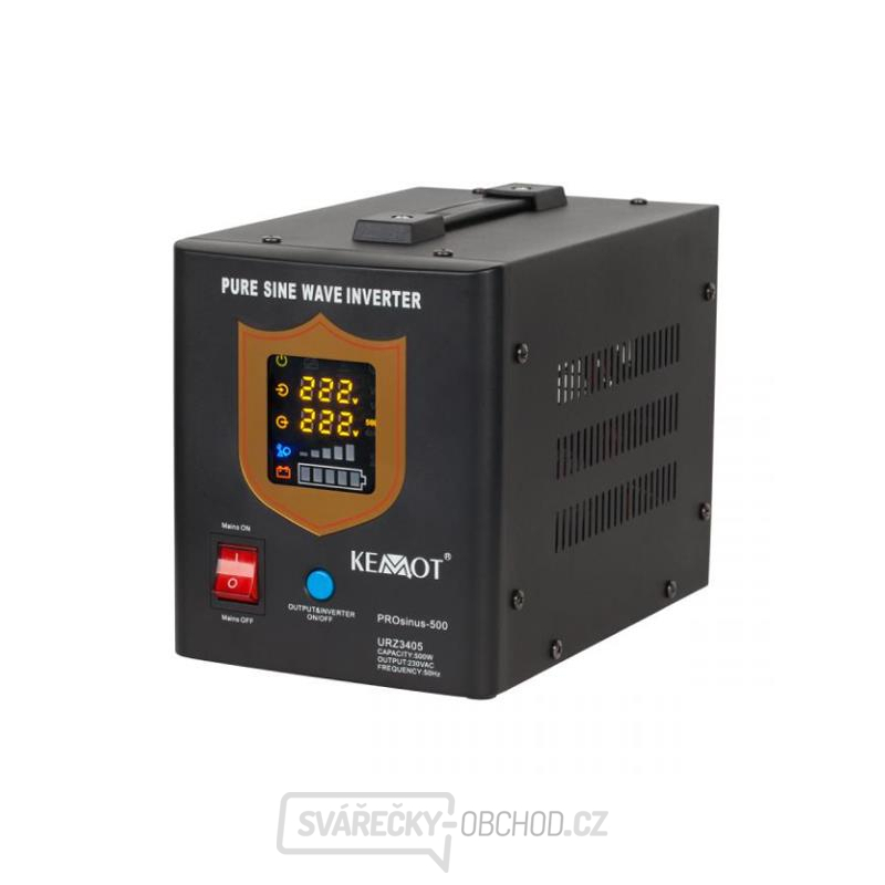 Zdroj záložní KEMOT PROsinus 500W 12V