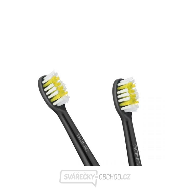Hlavice pro zubní kartáčky TEESA SONIC BLACK měkké