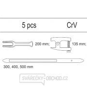 Vložka do zásuvky - 3x montážní páka na pneu, 2x stahovák kulových čepů Náhled