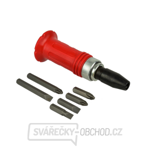 GEKO Šroubovák úderový s bity - 7ks GEKO Šroubovák úderový s bity - 7ks gallery main image