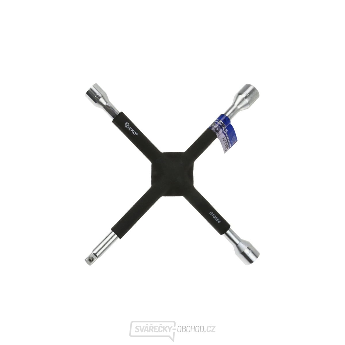 GEKO Křížový klíč na kola 17, 19, 21mm, 1/2"