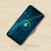 Solight 3z + USB A+C + Wireless 10W výsuvný blok zásuvek, kruhový tvar, prodlužovací přívod 2m,  3 x 1,5mm2 náhled