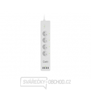 GETI Prodlužovací přívod Smart GSS04, 4 zásuvky, 4x USB, Tuya gallery main image