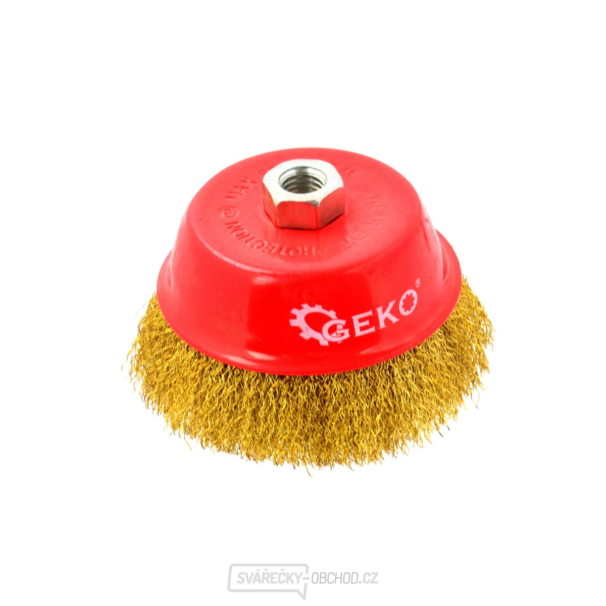 GEKO Kartáč hrnkový, 125mm, M14 