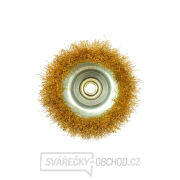 Mosazný drátěný přední kartáč 125 mm/5