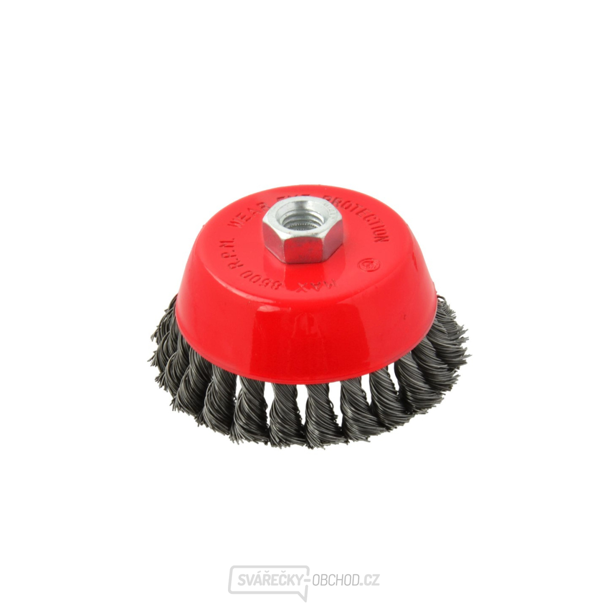 GEKO Kartáč hrnkový copánkový, 100mm, M14  GEKO Kartáč hrnkový copánkový, 100mm, M14  gallery main image