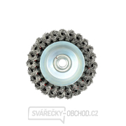 Přední kartáč z opleteného drátu 100 mm/4