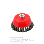 GEKO Kartáč hrnkový copánkový, 100mm, M14  GEKO Kartáč hrnkový copánkový, 100mm, M14  gallery main image