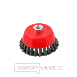 GEKO Kartáč hrnkový copánkový, 100mm, M14  GEKO Kartáč hrnkový copánkový, 100mm, M14  gallery main image