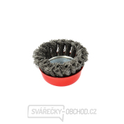 Přední kartáč z opleteného drátu 75 mm/3