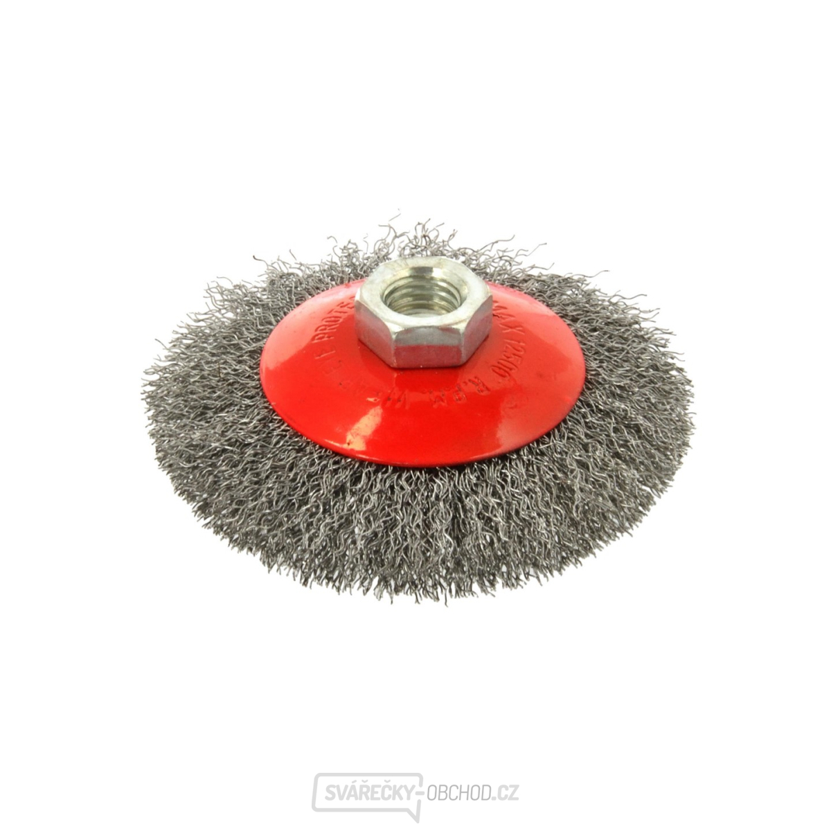 GEKO Kartáč hrnkový, vlnitý drát, 100mm, M14  GEKO Kartáč hrnkový, vlnitý drát, 100mm, M14  gallery main image