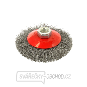 GEKO Kartáč hrnkový, vlnitý drát, 100mm, M14  GEKO Kartáč hrnkový, vlnitý drát, 100mm, M14  gallery main image