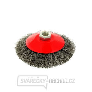 GEKO Kartáč hrnkový, vlnitý drát, 125mm, M14  GEKO Kartáč hrnkový, vlnitý drát, 125mm, M14  gallery main image