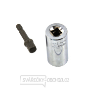 Univerzální nástrčná hlavice CRV 7-19 mm + adaptér (72/100) Náhled