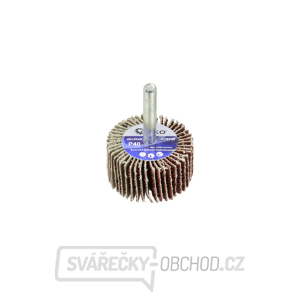 GEKO Kotouč brusný se stopkou, 40x20x6 mm, P40  GEKO Kotouč brusný se stopkou, 40x20x6 mm, P40  gallery main image