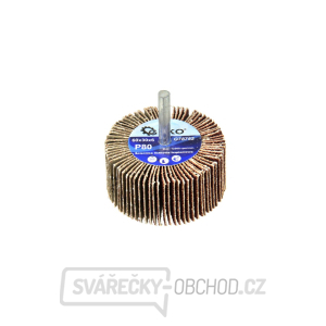 GEKO Kotouč brusný se stopkou, 60x30x6 mm, P80  GEKO Kotouč brusný se stopkou, 60x30x6 mm, P80  gallery main image
