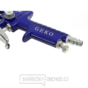 Stříkací pistole GEKO HVLP mini, kov. zásobník 150ml max. 3bar Stříkací pistole GEKO HVLP mini, kov. zásobník 150ml max. 3bar náhled