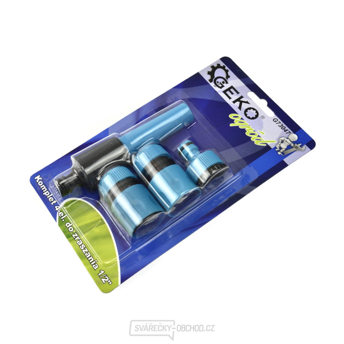 GEKO Hadicový set 4ks, pro 1/2", plast