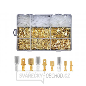 Konektor,zdířka,krytka faston 2,8-4,8-6,3mm - sada 900ks Konektor,zdířka,krytka faston 2,8-4,8-6,3mm - sada 900ks gallery main image