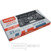 Závitníky a závitová očka M12-M20 - 23ks Náhled