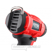 Pistole horkovzdušná aku SHARE20V, 550°C, 20V Li-ion, bez baterie a nabíječky náhled