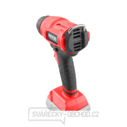 Pistole horkovzdušná aku SHARE20V, 550°C, 20V Li-ion, bez baterie a nabíječky náhled