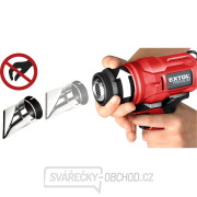 Pistole horkovzdušná aku SHARE20V, 550°C, 20V Li-ion, bez baterie a nabíječky náhled