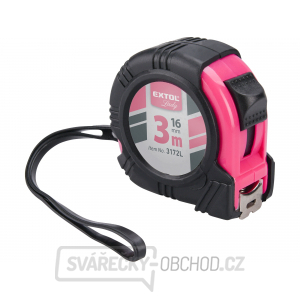 Metr svinovací, 3m, š. pásku 16mm Metr svinovací, 3m, š. pásku 16mm gallery main image