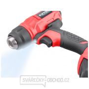 Pistole horkovzdušná aku SHARE20V, 550°C, 20V Li-ion, 2000mAh náhled