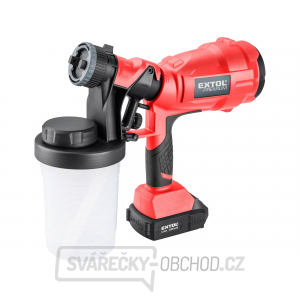 Pistole stříkací HVLP aku SHARE20V, 20V Li-ion, 2000mAh Pistole stříkací HVLP aku SHARE20V, 20V Li-ion, 2000mAh gallery main image