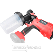 Pistole stříkací HVLP aku SHARE20V, 20V Li-ion, bez baterie a nabíječky náhled