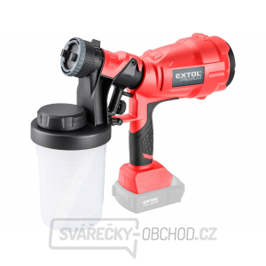 Pistole stříkací HVLP aku SHARE20V, 20V Li-ion, bez baterie a nabíječky Pistole stříkací HVLP aku SHARE20V, 20V Li-ion, bez baterie a nabíječky gallery main image