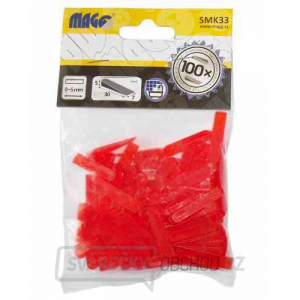 Spárovací klínky 30x6x5mm - 100 ks Spárovací klínky 30x6x5mm - 100 ks gallery main image