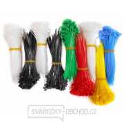 Stahovací pásky sada 2,5x100mm barevné - 900 ks Stahovací pásky sada 2,5x100mm barevné - 900 ks gallery main image