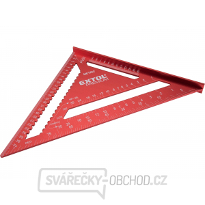 Úhelník tesařský/truhlářský víceúčelový, 300mm, kov Úhelník tesařský/truhlářský víceúčelový, 300mm, kov gallery main image