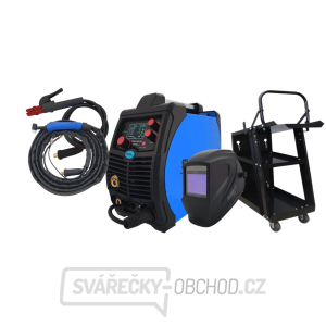 Sherman Synergická invertorová svářečka DIGIMIG 220 LCD + TIG Hořák + MIG Hořák + Kabely + Kukla V7A + podvozek gallery main image