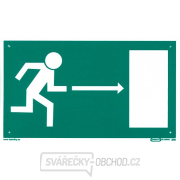 Únikový východ vpravo 210x123mm - plastová tabulka Únikový východ vpravo 210x123mm - plastová tabulka gallery main image