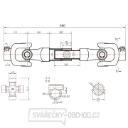 Vývodový hřídel 80 cm (řezačka)(1) Náhled