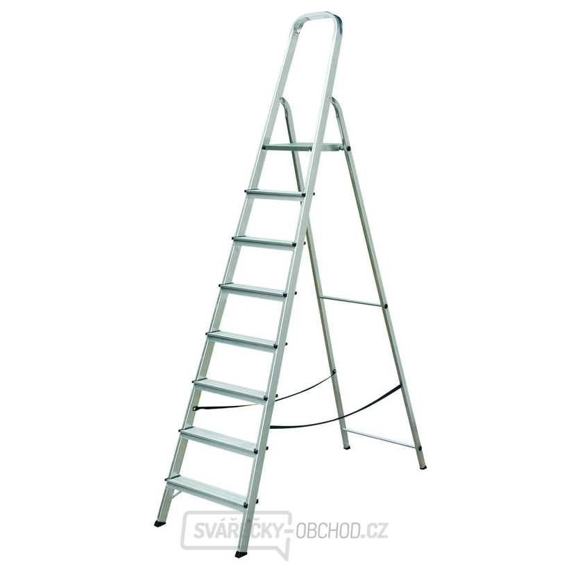 ELKOP Jednostranné hliníkové schůdky ALW 508 - 8 stupňů